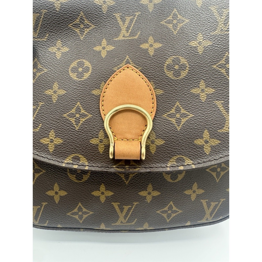 Louis Vuitton Saint Cloud GM Monogram Crossbody  Bag Gold Hardware - Picture 6 of 14